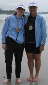 Vera Guthrie - after Big Sur 2007 with Lee