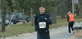 GO Tim...WoW's only representative of the male persuasion at Around the Bay!