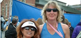 Just a short 42km Mother's Day stroll for Bernadette and Joanne.