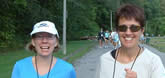 Lyne and Wendy Never Miss an Event - Weekend to End Breast Cancer 2003