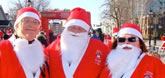 Santa finish 2009